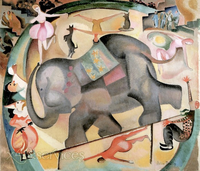 Alice Bailly - Der Elefant - The Elephant 1